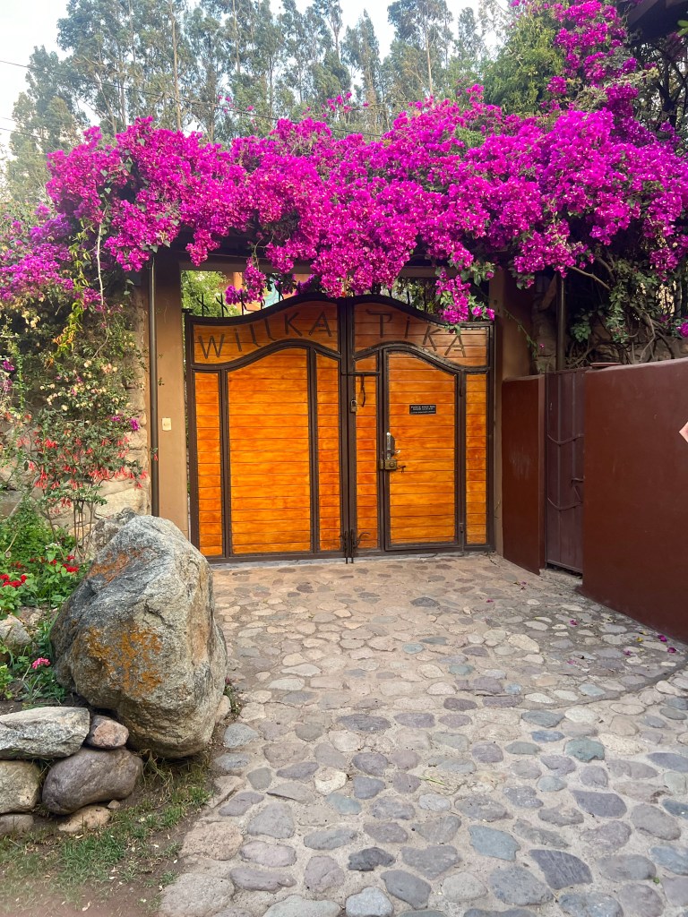 Entrance to Wilka Tika in the Sacred Valley