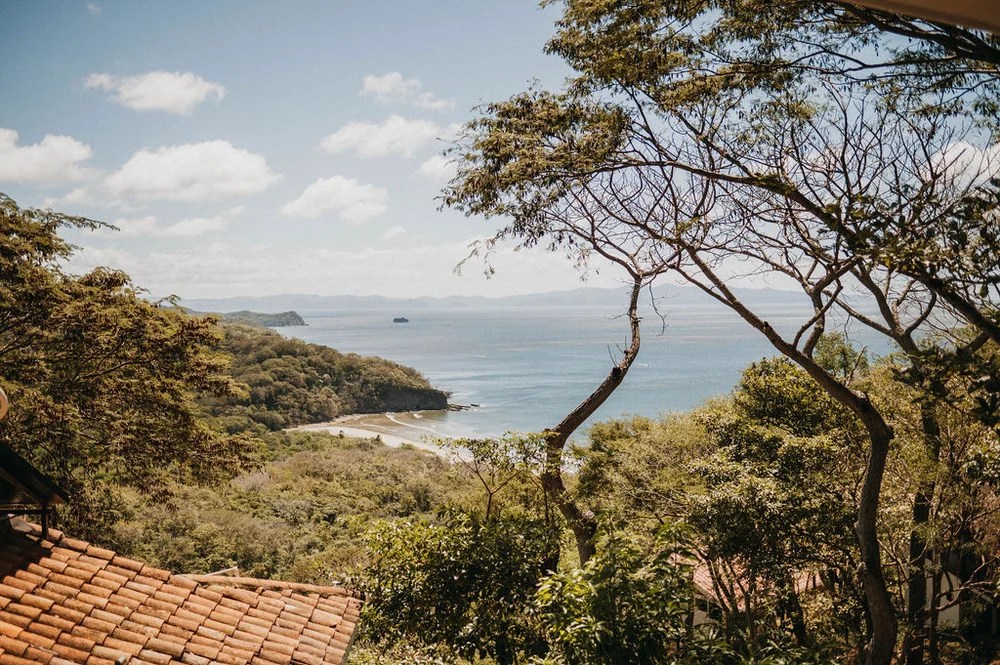 View of Playa Escameca Grande from Verdad Nicaragua
