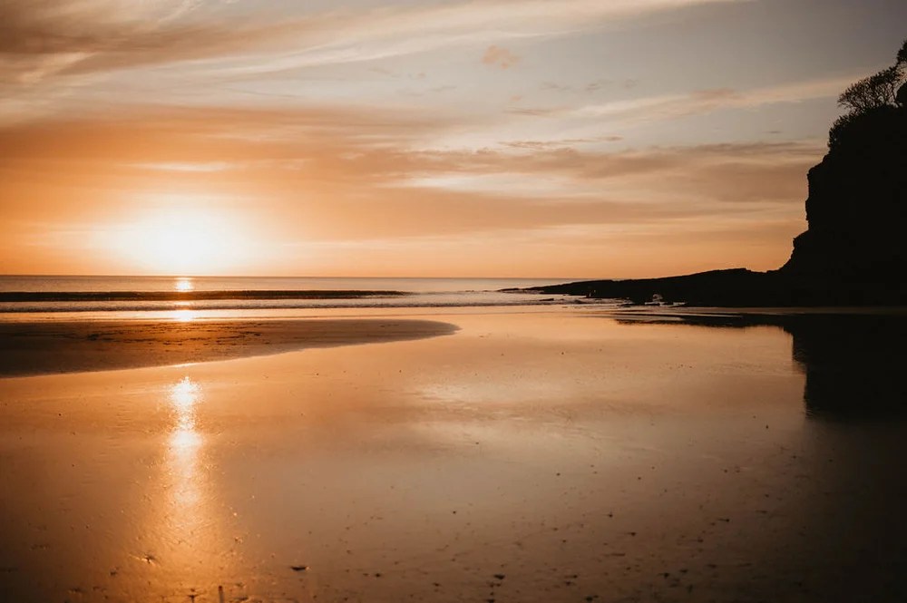 Sunset on Playa Escameca, Nicaragua