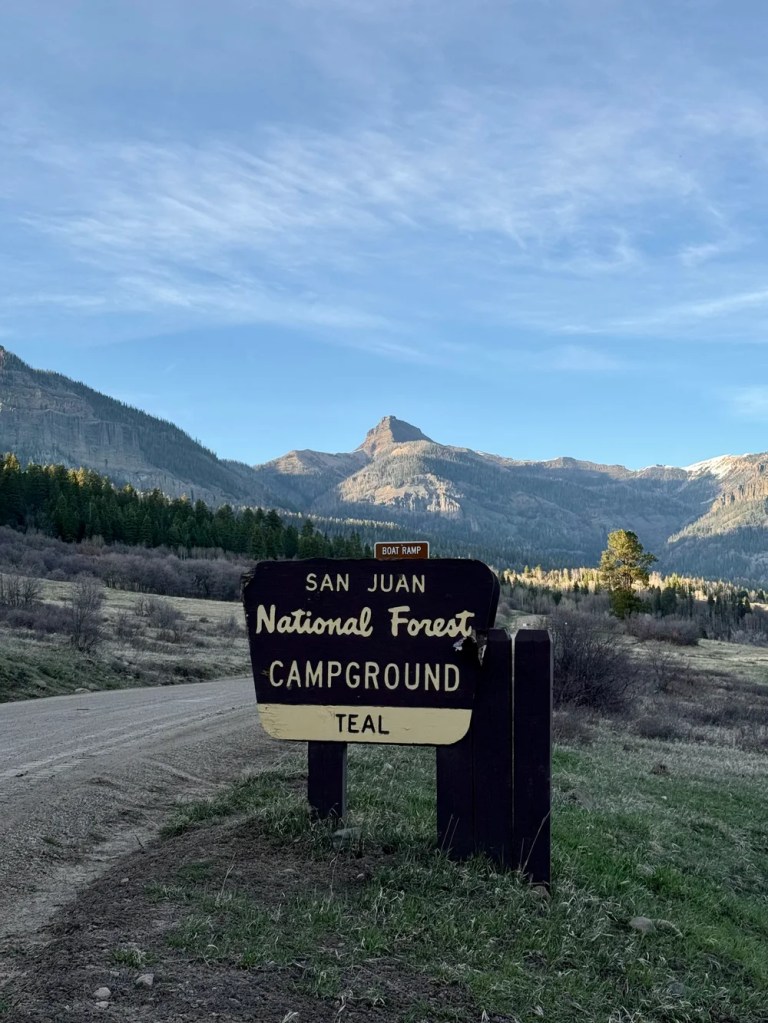 Beautiful hike near Pagosa Springs in the San Juan National Forest